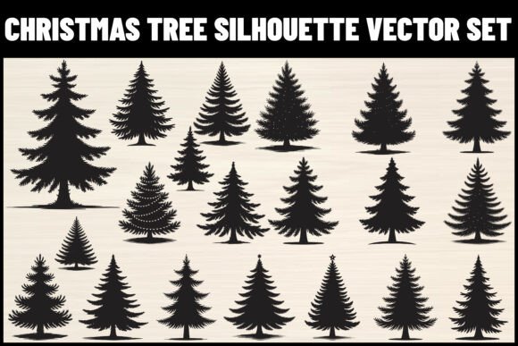 Download Christmas Tree Silhouette Bundle - Christmas Collection