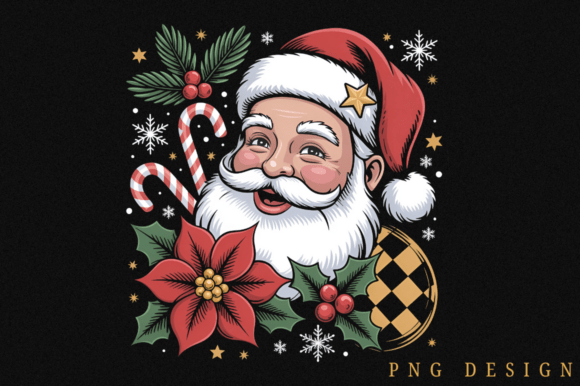Download Christmas Santa Head PNG Clipart Design - Christmas Collection