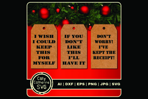 Download Funny DIY Christmas Gift Tags Bundle - Christmas Collection