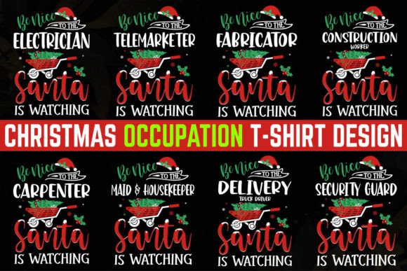 Download Occupation Christmas T-shirt Design 10 - Christmas Collection