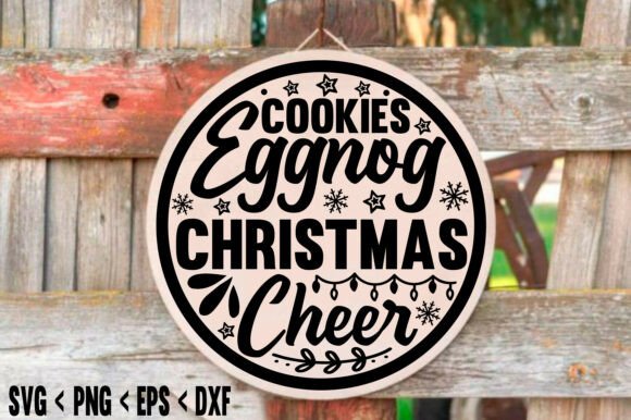 Download Christmas Round Sign Svg Png Design - Christmas Collection