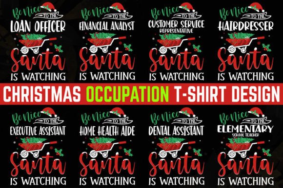 Download Occupation Christmas T-shirt Design 6 - Christmas Collection
